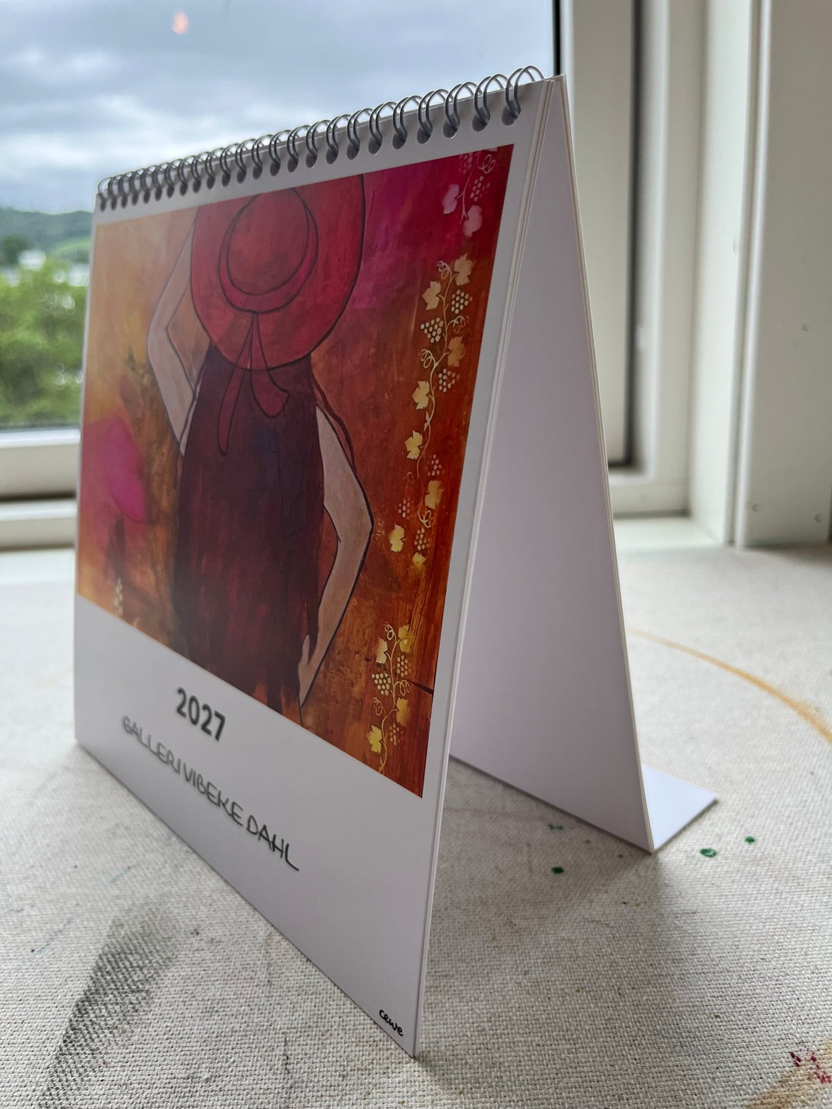 Kunstkalender til bord