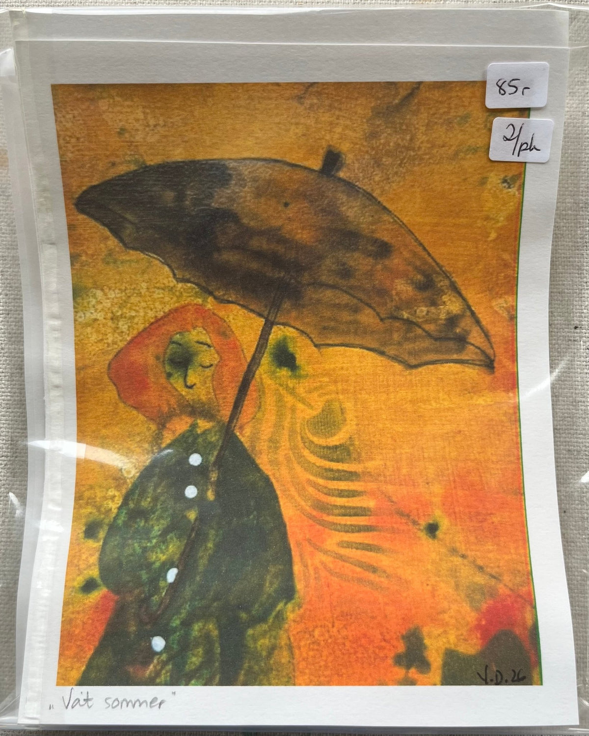Kunstkort Damer av Vibeke Dahl