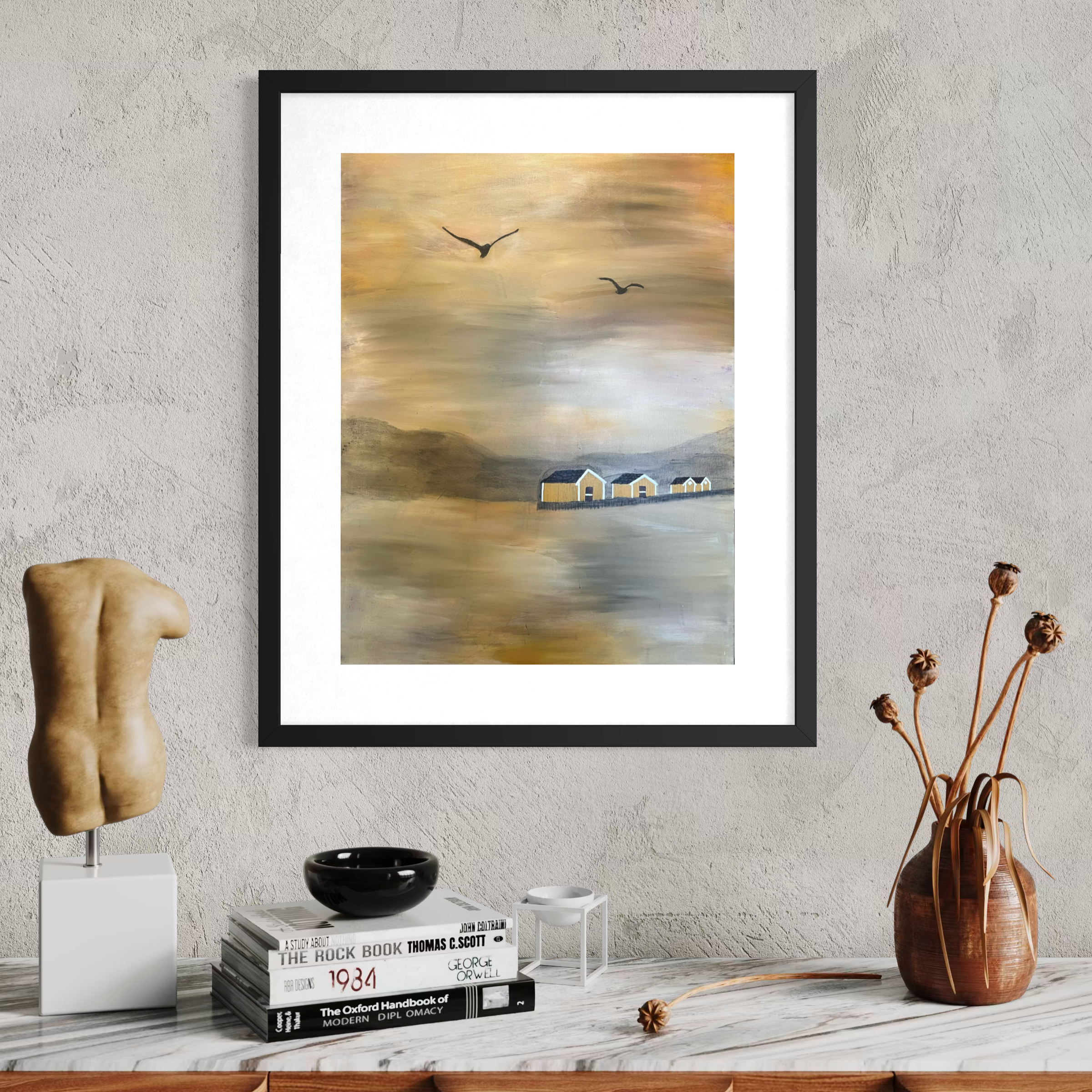 Giclee trykk «Lande i seg selv»